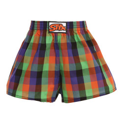 Pantalones cortos para niños Styx classic elastic multicolor (J912)