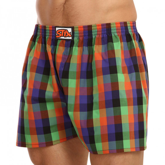 Calzones de hombre Styx classic elastic multicolor (A912)