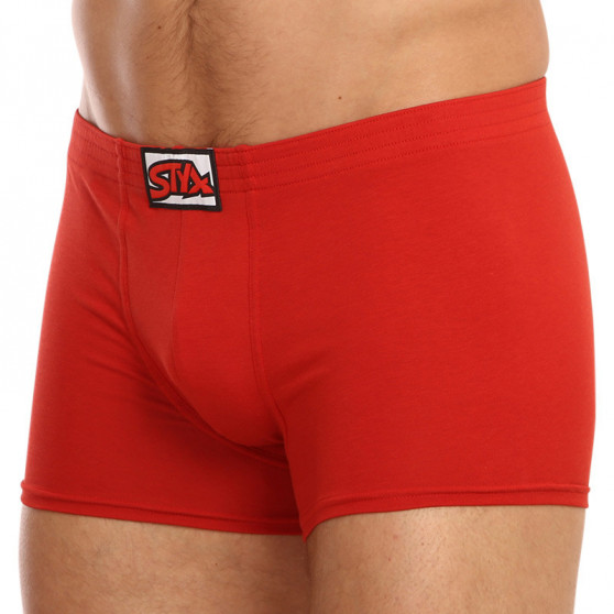 Boxers para hombre Styx classic elastic rojo (Q1064)