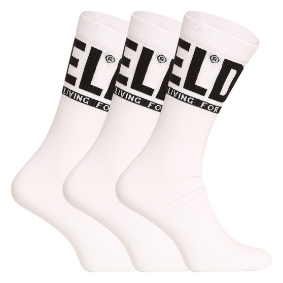 3PACK calcetines Diesel blanco (00SAYJ-0QATV-E4124)