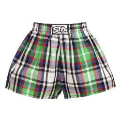 Pantalones cortos para niños Styx classic elastic multicolor (J838)