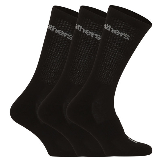 3PACK calcetines Horsefeathers negro (AA1077A)