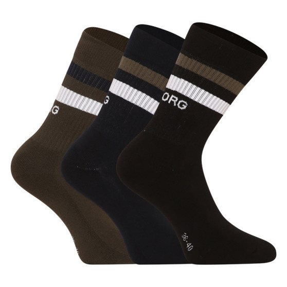 3PACK calcetines Bjorn Borg multicolor (10000335-MP001)