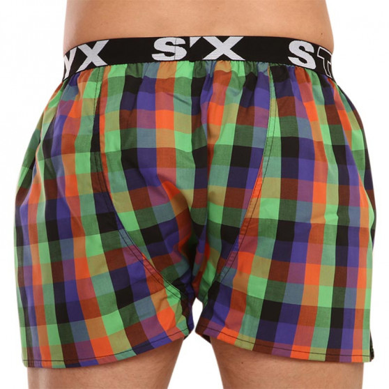 Calzones de hombre Styx elástico deportivo multicolor (B912)