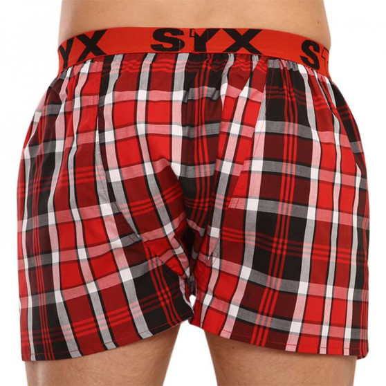 Calzones de hombre Styx elástico deportivo multicolor (B914)