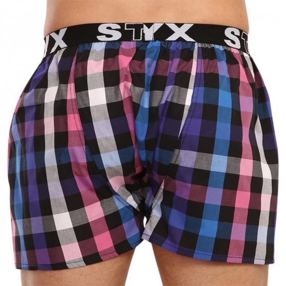 Calzones de hombre Styx elástico deportivo multicolor (B917)