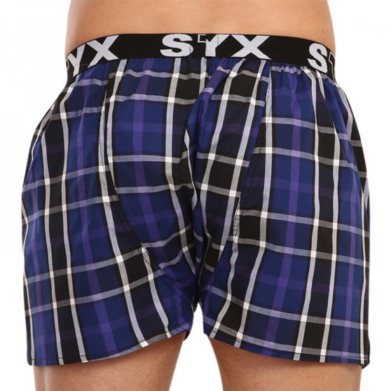 Calzones de hombre Styx elástico deportivo multicolor (B919)