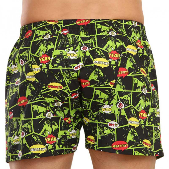 2PACK short hombre Meatfly multicolor (Agostino - green comics)