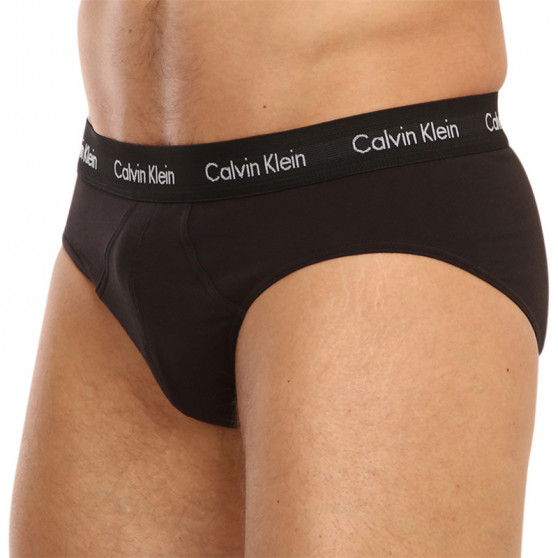 3PACK calzoncillos para hombre Calvin Klein negro (U2661G-1UV)