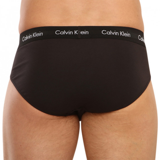 3PACK calzoncillos para hombre Calvin Klein negro (U2661G-1UV)