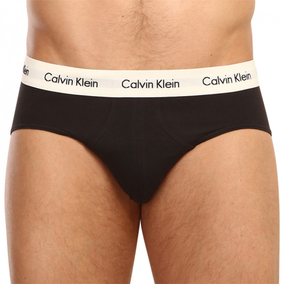 3PACK calzoncillos para hombre Calvin Klein negro (U2661G-1UV)