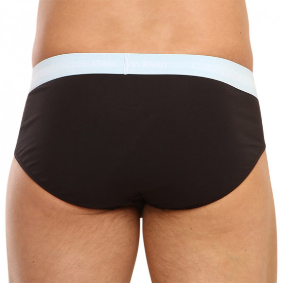 3PACK calzoncillos para hombre Calvin Klein negro (U2661G-1UV)