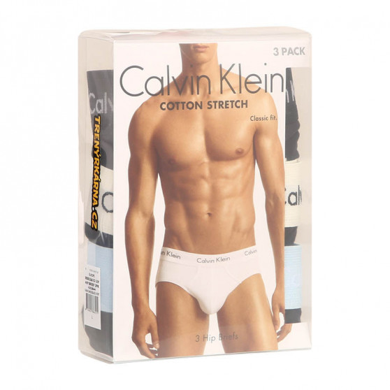 3PACK calzoncillos para hombre Calvin Klein negro (U2661G-1UV)