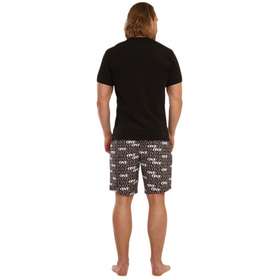 Pijama de hombre CK ONE negro (NM2128E-20W)