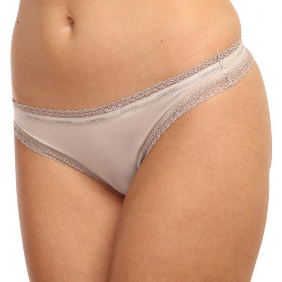 3PACK tanga de mujer Calvin Klein multicolor (QD3802E-13Z)