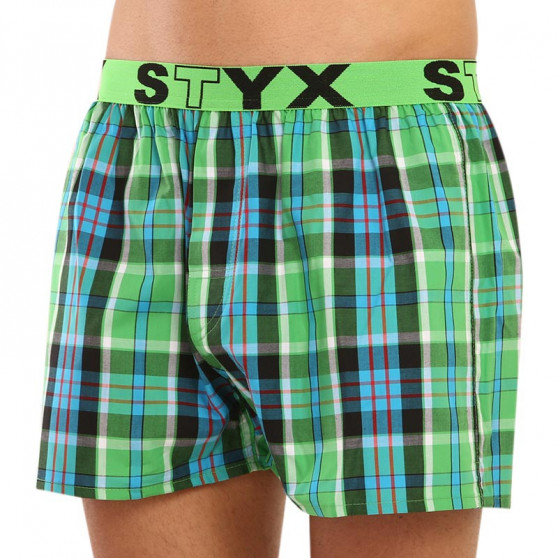 Calzones de hombre Styx elástico deportivo multicolor (B839)