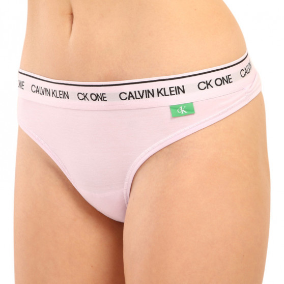 Tanga de mujer CK ONE morado (QF6209E-VOU)