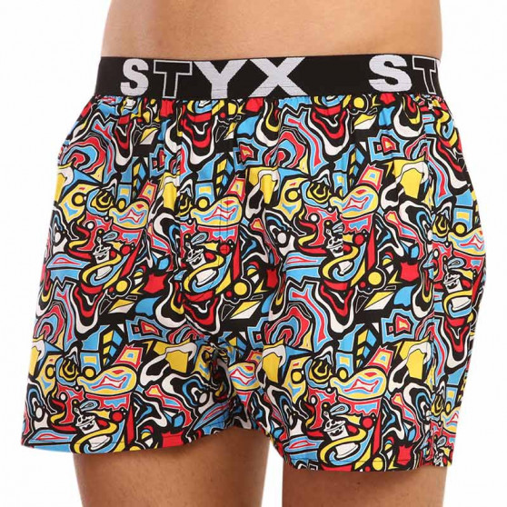 Calzones de hombre Styx art sports rubber sketch (B1254)