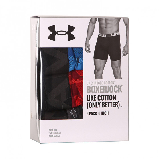 3PACK Boxers para hombre Under Armour multicolor (1363615 011)