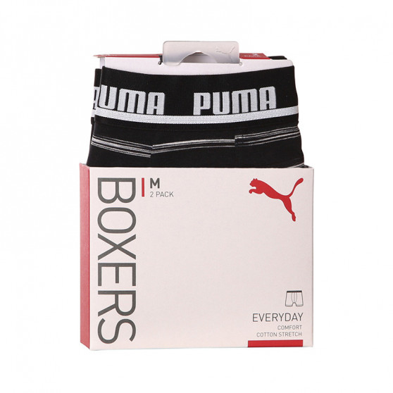 2PACK Boxers para hombre Puma negro (701210977 001)