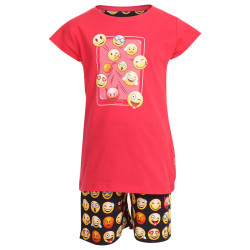 Pijama de niña Cornette emoji (787/64)