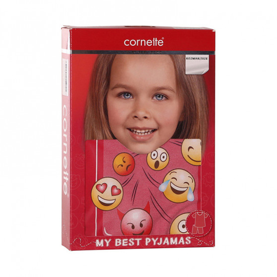 Pijama de niña Cornette emoji (787/64)