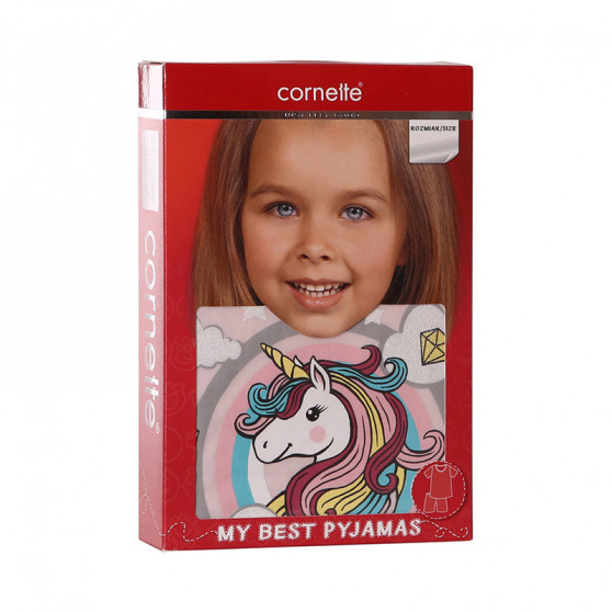 Pijama de niña Cornette unicorns (459/96)