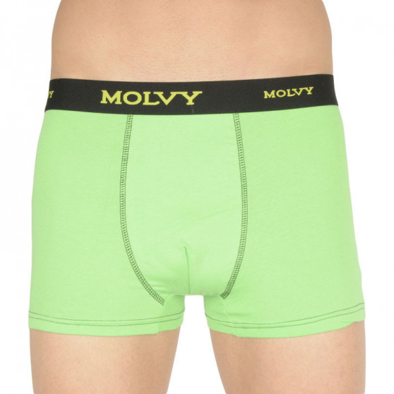 3PACK Boxers para hombre Molvy multicolor (MP-10353637-BEU)