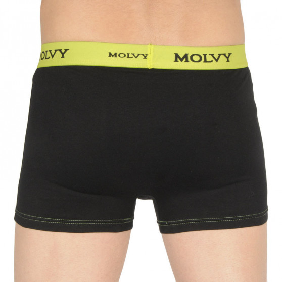 3PACK Boxers para hombre Molvy multicolor (MP-10353637-BEU)