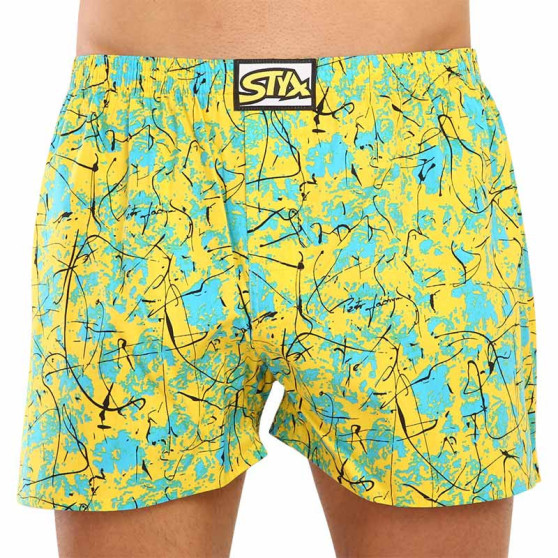 Sin embalaje - Short hombre Styx classic elastic multicolor (A1156)