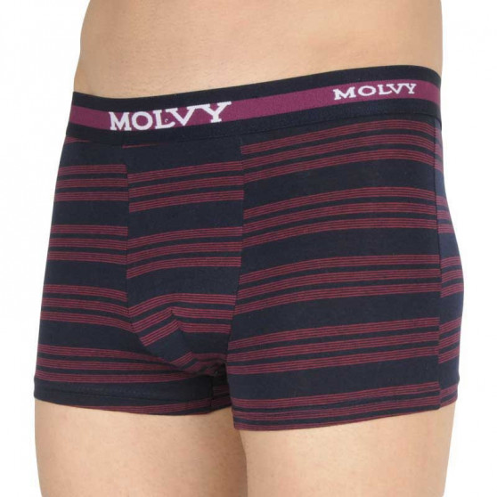 3PACK Boxers para hombre Molvy multicolor (MP-10303132-BEU)