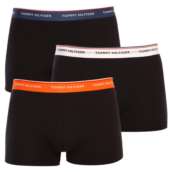 3PACK Boxers para hombre Tommy Hilfiger azul oscuro (UM0UM01642 0S7)