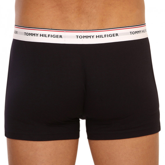 3PACK Boxers para hombre Tommy Hilfiger azul oscuro (UM0UM01642 0S7)