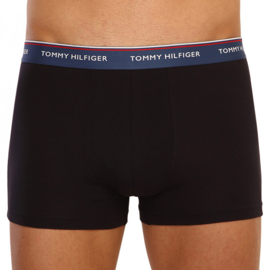 3PACK Boxers para hombre Tommy Hilfiger azul oscuro (UM0UM01642 0S7)