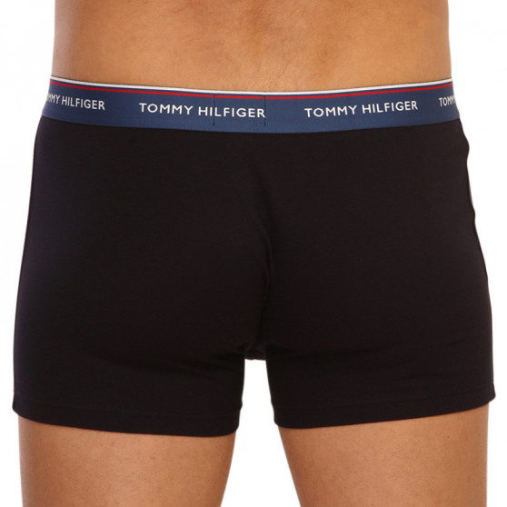 3PACK Boxers para hombre Tommy Hilfiger azul oscuro (UM0UM01642 0S7)