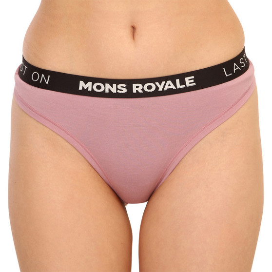 Tanga de mujer Mons Royale merino rosa (100311-1015-393)