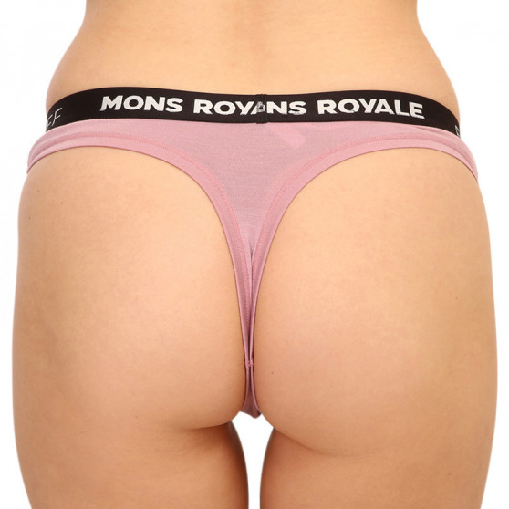 Tanga de mujer Mons Royale merino rosa (100311-1015-393)