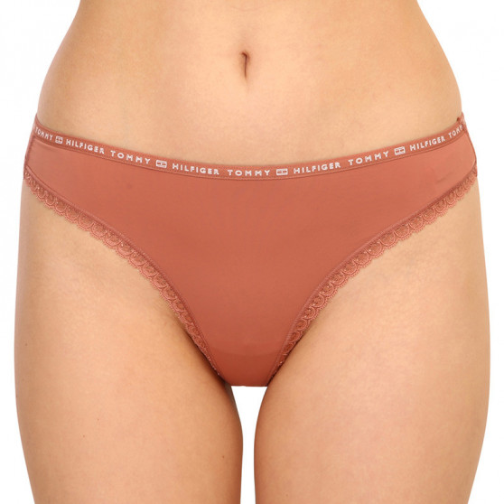 3PACK tanga de mujer Tommy Hilfiger multicolor (UW0UW02824 0XX)