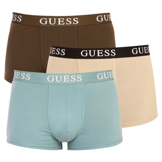 3PACK Boxers para hombre Guess multicolor (U2RG00K6YW1 - F12Z)