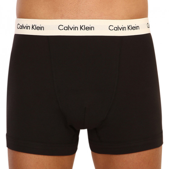 3PACK Boxers para hombre Calvin Klein negro (U2662G-1UV)