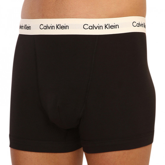 3PACK Boxers para hombre Calvin Klein negro (U2662G-1UV)