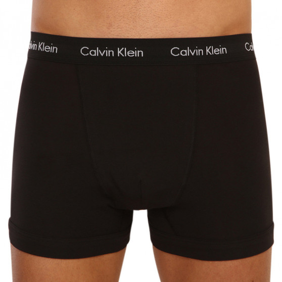 3PACK Boxers para hombre Calvin Klein negro (U2662G-1UV)