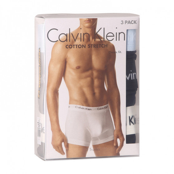 3PACK Boxers para hombre Calvin Klein negro (U2662G-1UV)