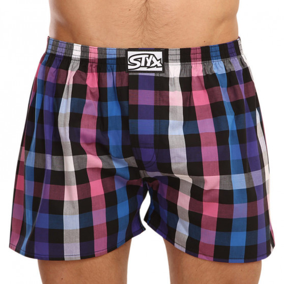 3PACK Calzones de hombre Styx classic elastic multicolor (A9121517)