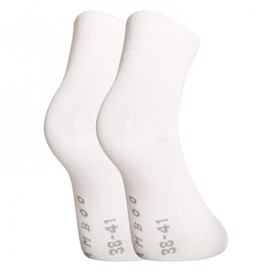 Calcetines Gino bamboo white (82004)