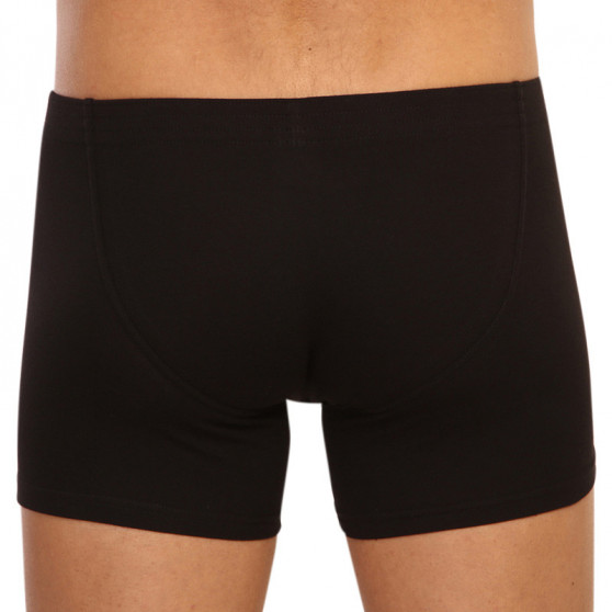 Boxers para hombre Styx largo clásico elástico negro (F961)