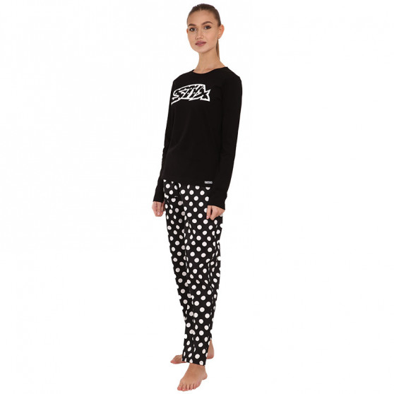 Pijama de mujer Styx lunares (PDD1055)