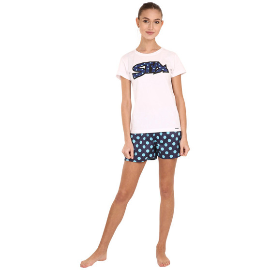 Pijama de mujer Styx lunares (PKD1053)