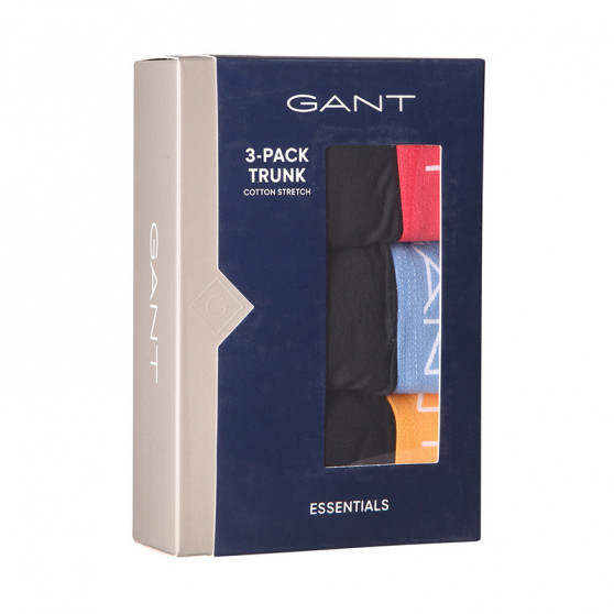 3PACK Boxers para hombre Gant negro (902213003-005)