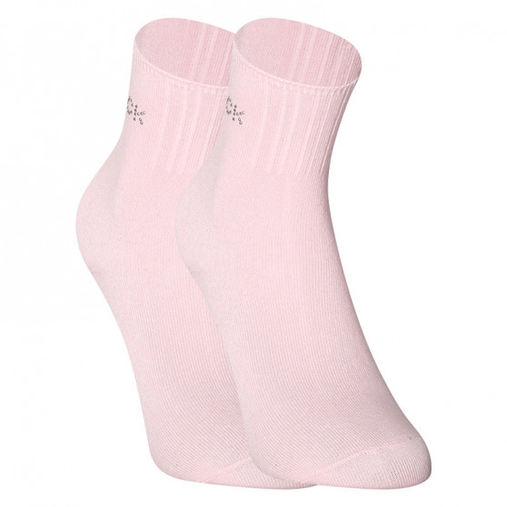 Calcetines de mujer Calvin Klein rosa (701218781 003)